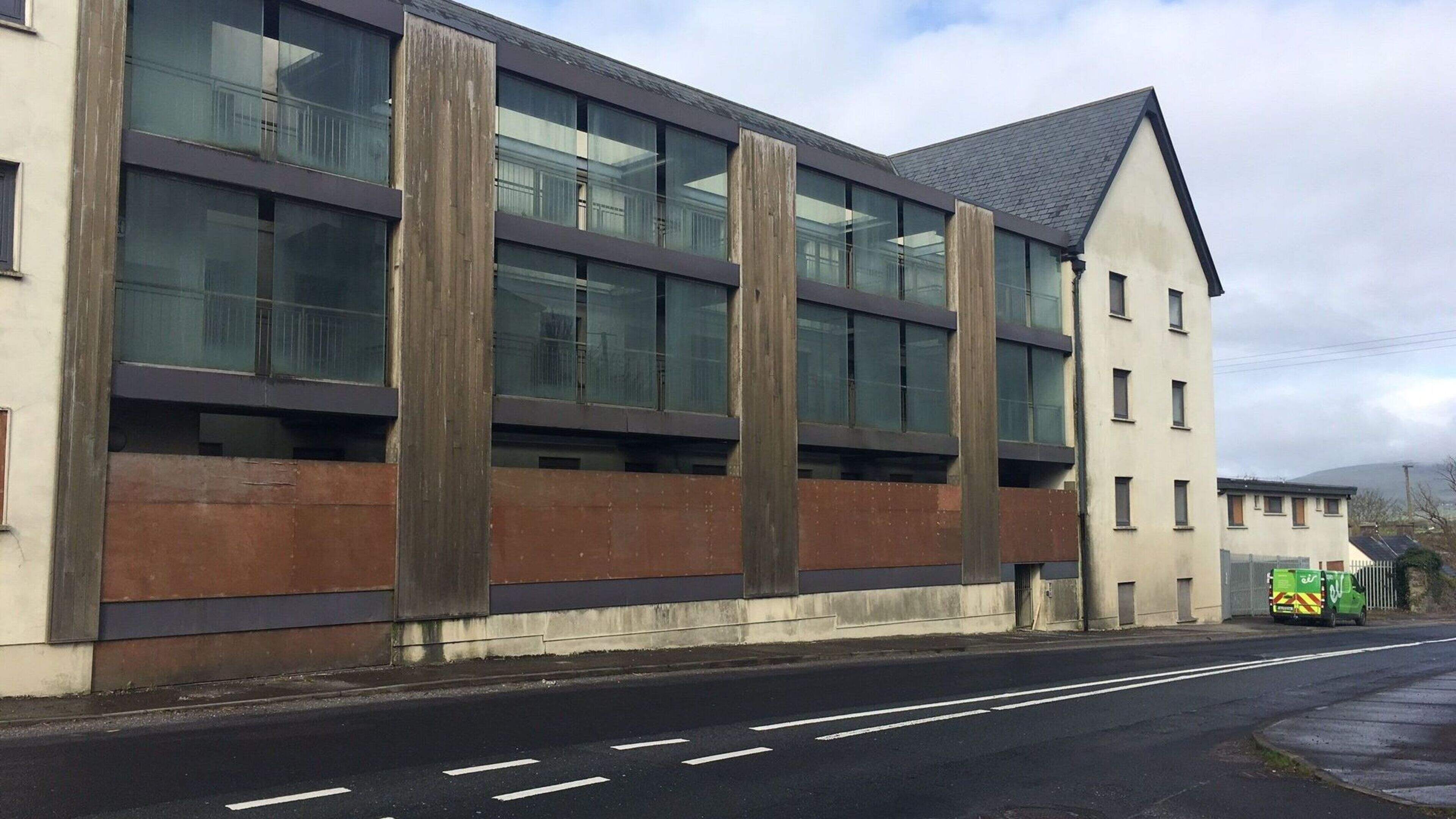 Councillor hopes new derelict property tax will finally force action on Mill Apartments eyesore in Ballisodare